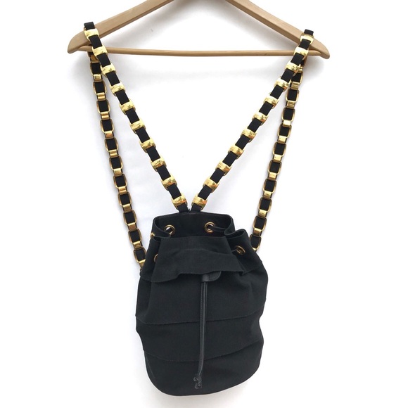 chain strap mini backpack